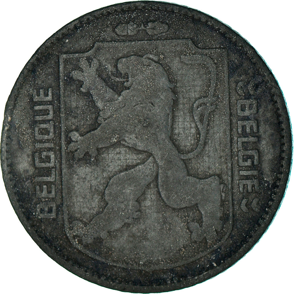 Coin, Belgium, Franc, 1941, EF(40-45), Zinc, KM:127