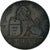 Moneda, Bélgica, Leopold I, 5 Centimes, 1859, MBC, Cobre, KM:5.1