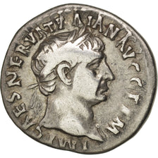 Moneda, Trajan, Denarius, Rome, BC+, Plata, RIC:52