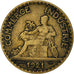 Coin, France, Chambre de commerce, 50 Centimes, 1921, Paris, VF(30-35)