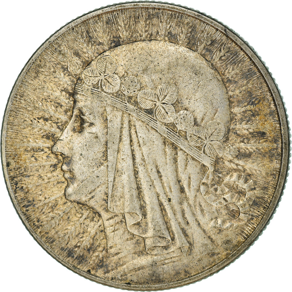 Coin, Poland, 5 Zlotych, 1934, Warsaw, EF(40-45), Silver, KM:21