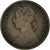 Moneda, Gran Bretaña, Victoria, Farthing, 1886, MBC, Bronce, KM:753
