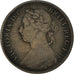 Coin, Great Britain, Victoria, Farthing, 1886, EF(40-45), Bronze, KM:753