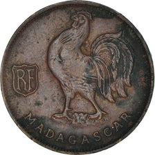 Coin, Madagascar, Franc, 1943, Pretoria, EF(40-45), Bronze, KM:2