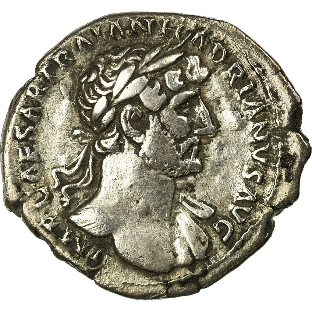 Coin, Hadrian, Denarius, Rome, EF(40-45), Silver, RIC:121
