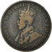 Moneda, Australia, George V, 1/2 Penny, 1911, BC+, Bronce, KM:22
