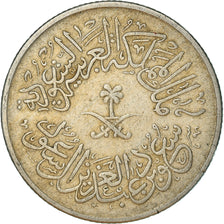 Moneta, Arabia Saudita, UNITED KINGDOMS, Ghirsh, 1957/AH1376, BB, Rame-nichel