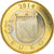 Finlandia, 5 Euro, Le Plongeon huard en Savonie, 2014, MS(63), Bimetaliczny