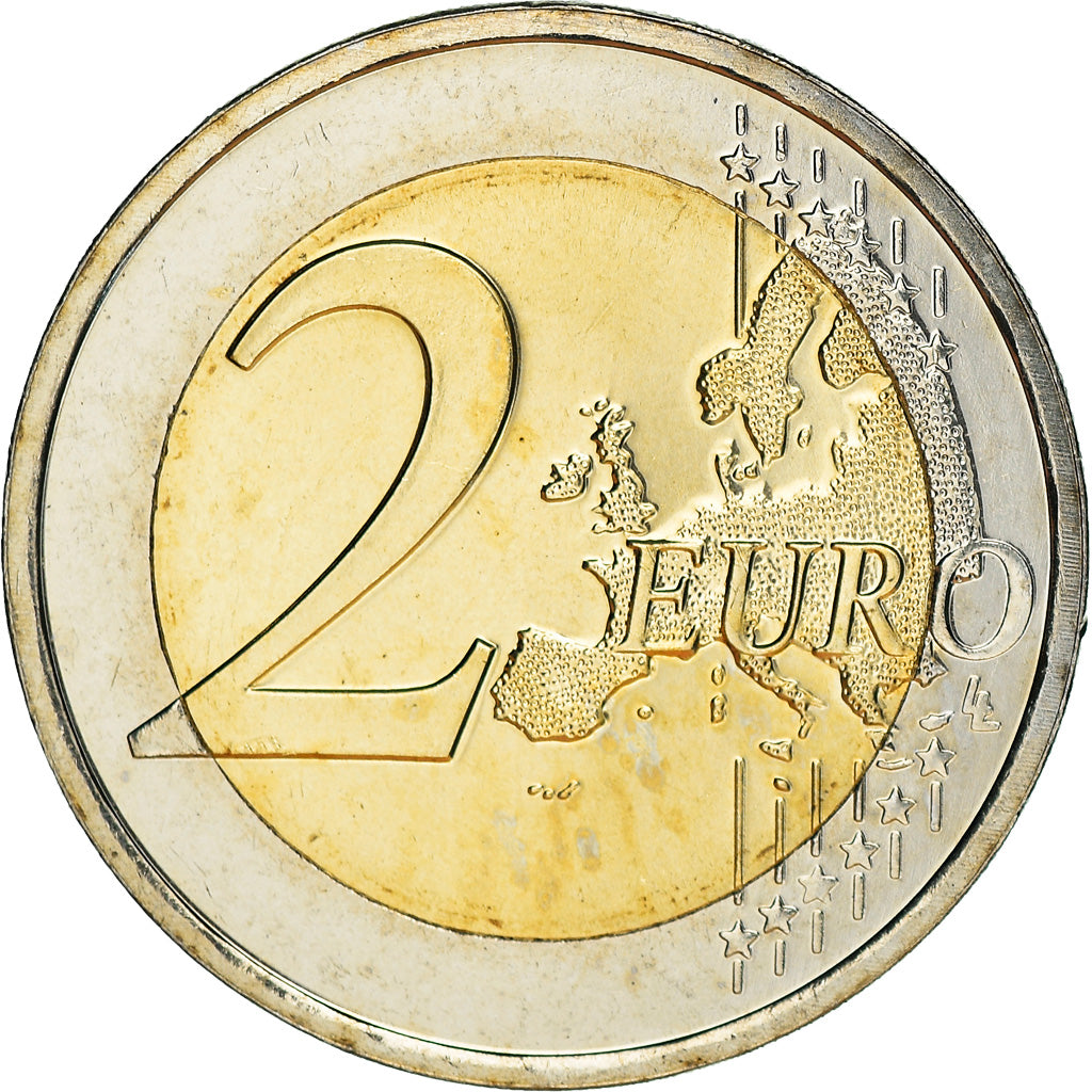 Malta, 2 Euro, Police force, 2014, Colourized, MS(63), Bi-Metallic, KM:New