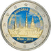 Latvia, 2 Euro, Riga, 2014, Colourized, MS(63), Bi-Metallic, KM:New