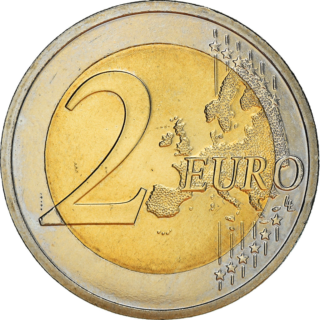Slovenia, 2 Euro, Postojna, 2013, Vantaa, Colourized, MS(63), Bi-Metallic