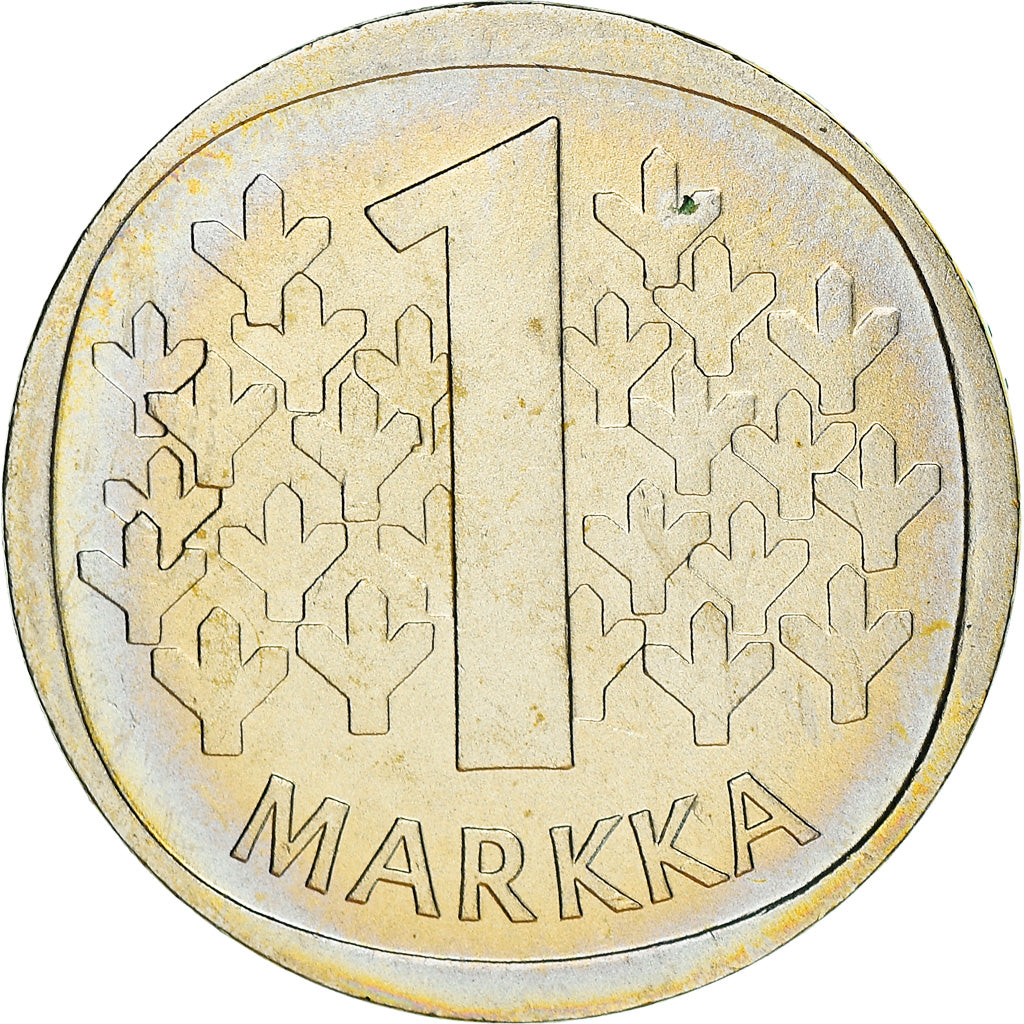 Coin, Finland, Markka, 1967, MS(60-62), Copper-nickel, KM:49a