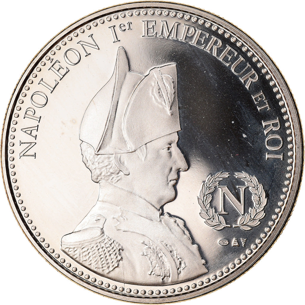 França, Medal, Napoléon Ier, Adieux de Fontainebleau (1814), MS(65-70)