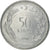 Moneda, Turquía, 50 Kurus, 1974, EBC+, Acero inoxidable, KM:899