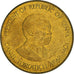 Moneda, Kenia, 10 Cents, 1994, British Royal Mint, MBC+, Latón chapado en