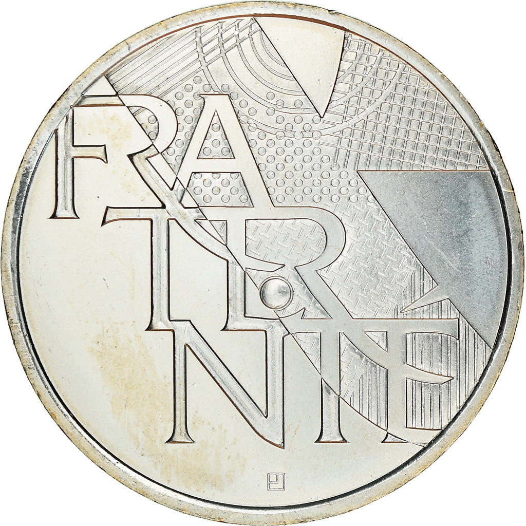 France, 5 Euro, Fraternité, 2013, MS(65-70), Silver, Gadoury:EU647