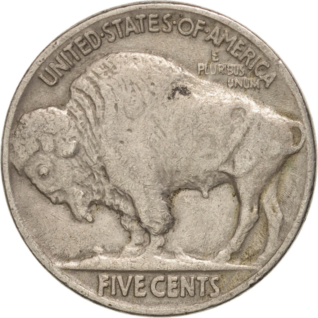 UNITED STATES, Buffalo Nickel, 5 Cents, 1920, U.S. Mint, KM #134, VF(30-35),...