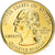 Moneta, USA, Connecticut, Quarter, 1999, U.S. Mint, Denver, golden, MS(65-70)