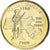 Coin, United States, Massachusetts, Quarter, 1999, U.S. Mint, Denver, golden