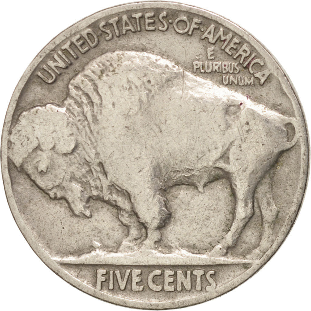 UNITED STATES, Buffalo Nickel, 5 Cents, 1929, U.S. Mint, KM #134, VF(20-25),...