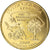 Moneta, USA, South Carolina, Quarter, 2000, U.S. Mint, Philadelphia, golden