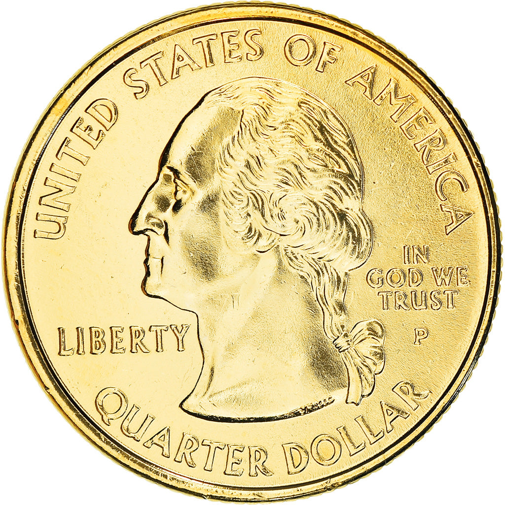 Coin, United States, South Carolina, Quarter, 2000, U.S. Mint, Philadelphia