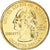 Moneta, USA, South Carolina, Quarter, 2000, U.S. Mint, Philadelphia, golden