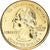 Coin, United States, Virginia, Quarter, 2000, U.S. Mint, Denver, golden