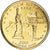 Coin, United States, New York, Quarter, 2001, U.S. Mint, Denver, golden