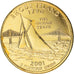 Münze, Vereinigte Staaten, Rhode Island, Quarter, 2001, U.S. Mint, Denver