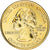 Moneta, USA, Vermont, Quarter, 2001, U.S. Mint, Denver, golden, MS(65-70)