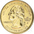Moneta, USA, Tennessee, Quarter, 2002, U.S. Mint, Philadelphia, golden