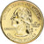 Münze, Vereinigte Staaten, Illinois, Quarter, 2003, U.S. Mint, golden, STGL