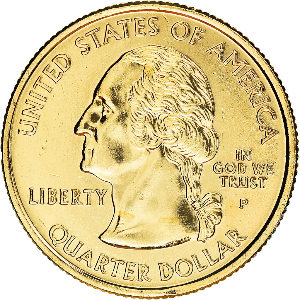 Coin, United States, Maine, Quarter, 2003, U.S. Mint, golden, MS(65-70)