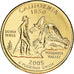 Moneda, Estados Unidos, California, Quarter, 2005, U.S. Mint, Philadelphia