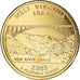 Coin, United States, West Virginia, Quarter, 2005, U.S. Mint, Philadelphia