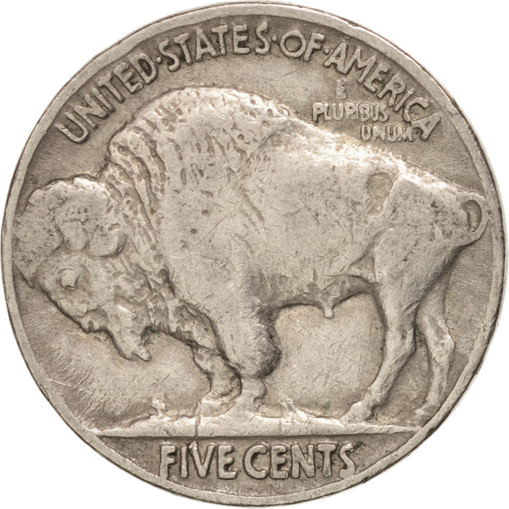 États-Unis, 5 Cents Buffalo, 1936, Philadelphie, KM 134
