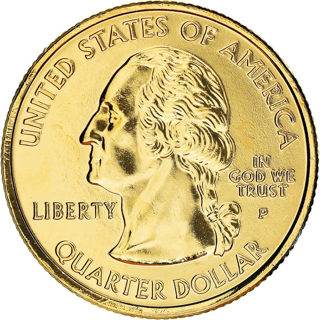 Coin, United States, South Dakota, Quarter, 2006, U.S. Mint, Philadelphia