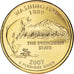 Coin, United States, Washington, Quarter, 2007, U.S. Mint, Philadelphia, golden