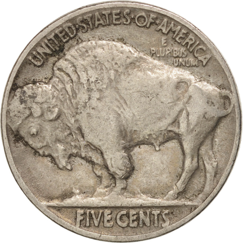 UNITED STATES, Buffalo Nickel, 5 Cents, 1937, U.S. Mint, KM #134, EF(40-45),...