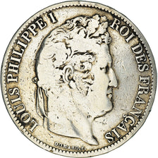 Coin, France, Louis-Philippe, 5 Francs, 1831, Lille, VF(20-25), Silver