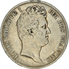 Münze, Frankreich, Louis-Philippe, 5 Francs, 1830, Rouen, SS, Silber, KM:735.2