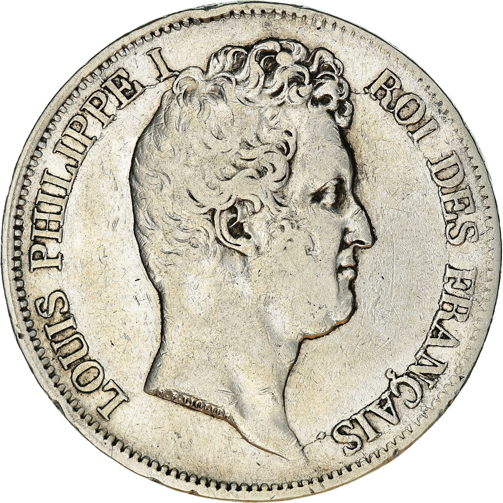 Moneta, Francja, Louis-Philippe, 5 Francs, 1831, Rouen, VF(30-35), Srebro