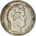 Coin, France, Louis-Philippe, 5 Francs,1833,Perpignan,VF(20-25),Silver,KM 749.11