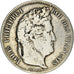 Coin, France, Louis-Philippe, 5 Francs, 1833, Lille, VF(30-35), Silver