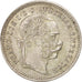 Coin, Austria, Franz Joseph I, 10 Kreuzer, 1872, Vienne, AU(55-58), Silver