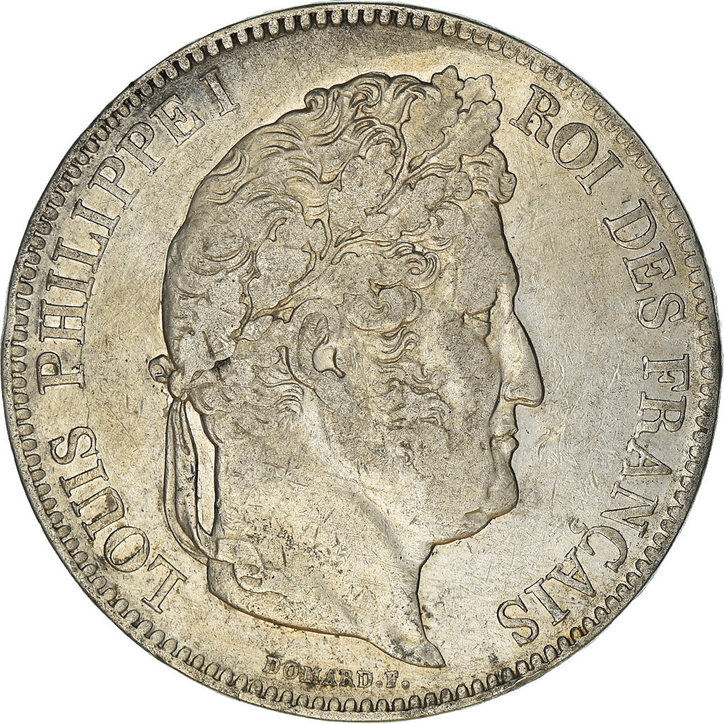 Coin, France, Louis-Philippe, 5 Francs, 1832, La Rochelle, VF(30-35), Silver