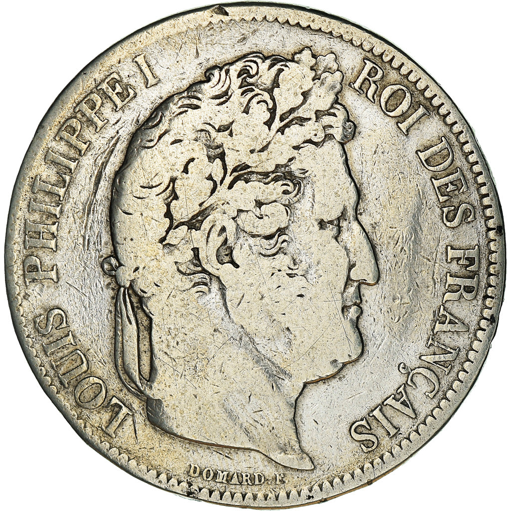 Münze, Frankreich, Louis-Philippe, 5 Francs, 1842, Lille, S, Silber, KM:749.13