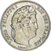 Monnaie, France, Louis-Philippe, 5 Francs, 1843, Strasbourg, TB+, Argent