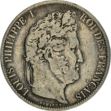 Monnaie, France, Louis-Philippe, 5 Francs, 1846, Paris, TB+, Argent